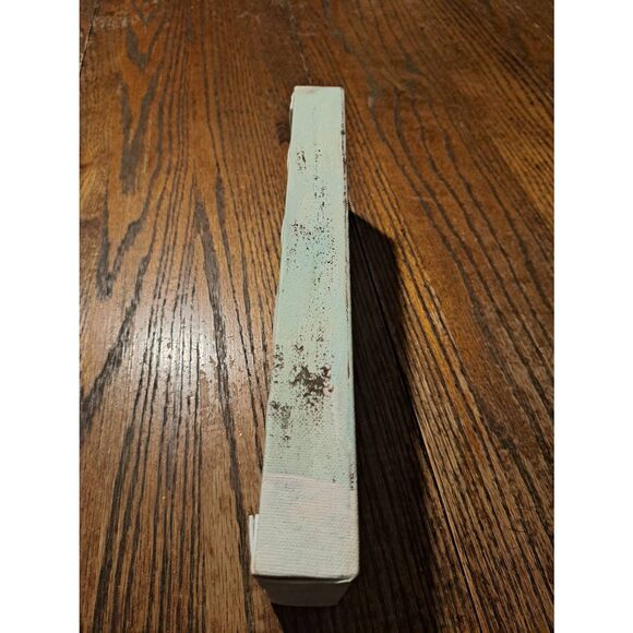 Glory Haus Joy to the World Canvas Wall Hanging Rustic Farmhouse Christmas Decor - Picture 3 of 6